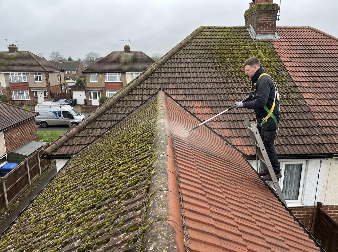 Roof Moss Removal by Roofcraft