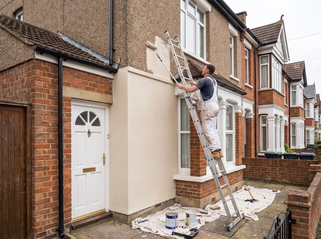 Rendering & Exterior Painting by Roofcraft