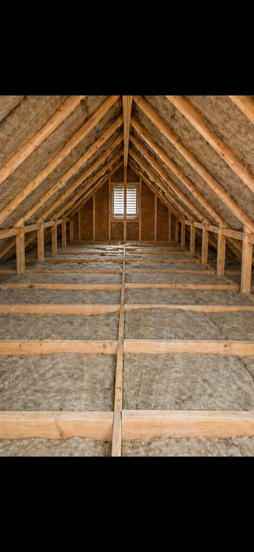 Spray Foam Removal in progress by Roofcraft
